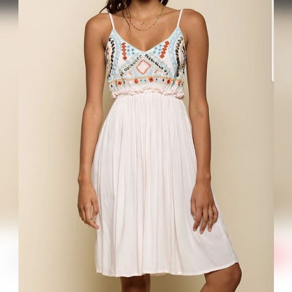 RAGA NWT Baja sunset backless mini dress - Picture 1 of 5